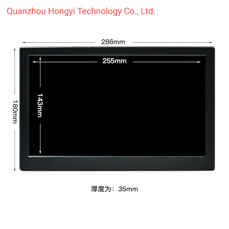 Factory OEM ODM Industrial 11.6 Inch Gaming LCD Monitor with Plastic IPS VGA TFT Portable for X Box Game Full HD Display