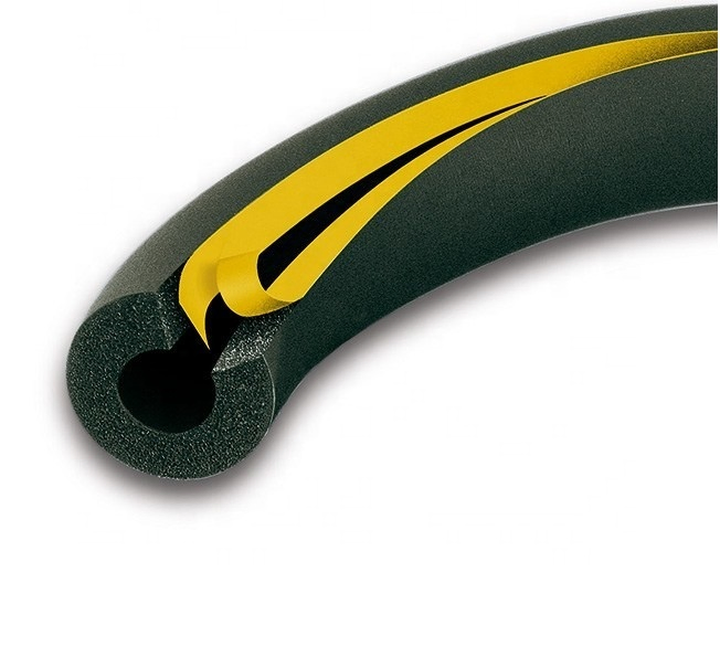 NBR PVC Nitrile Closed Cell Air Conditioner Rubber Foam Insulation Tube