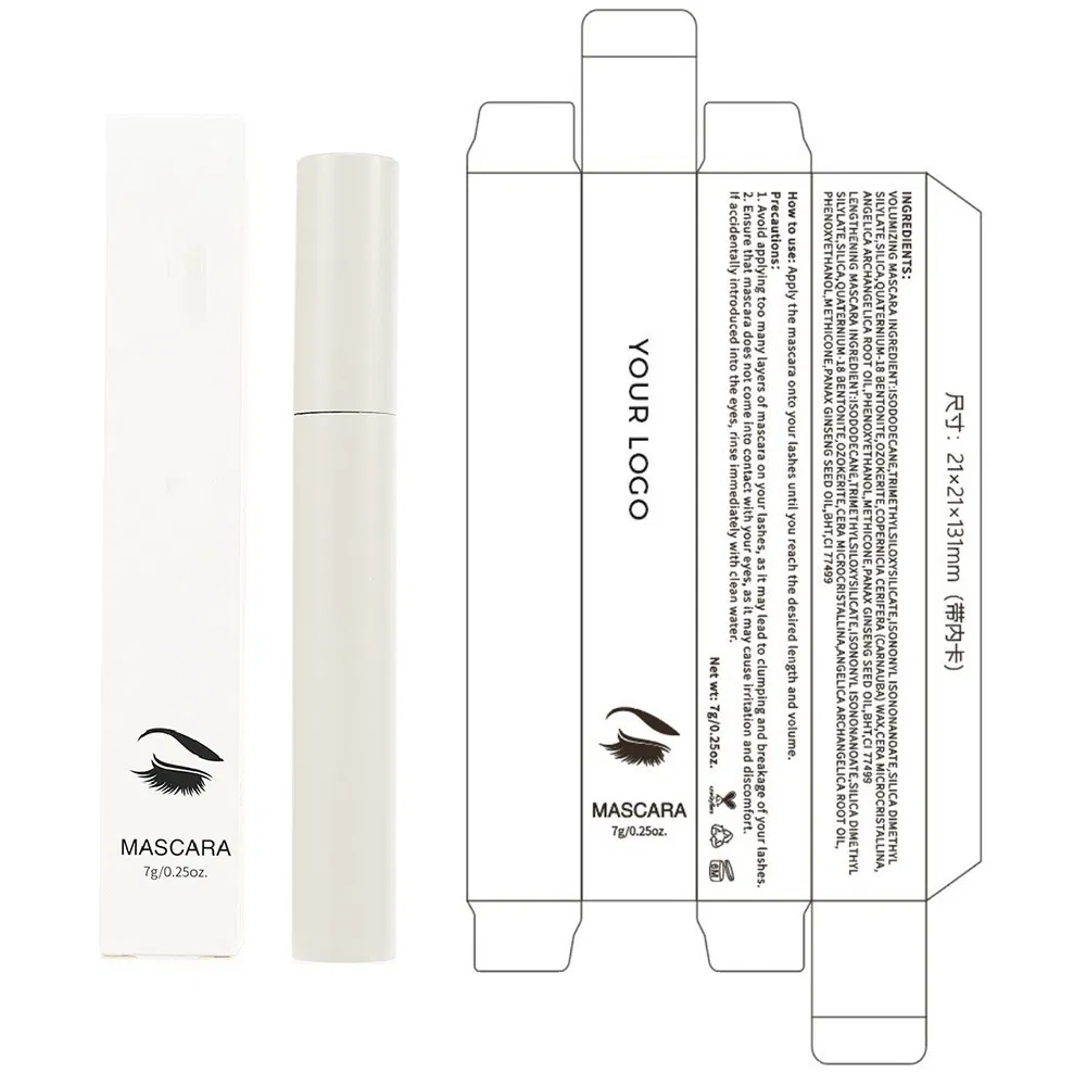 FDA Approved Mascara No Logo OEM Custom Waterproof No Smudge Thick Curling Mascara Make up
