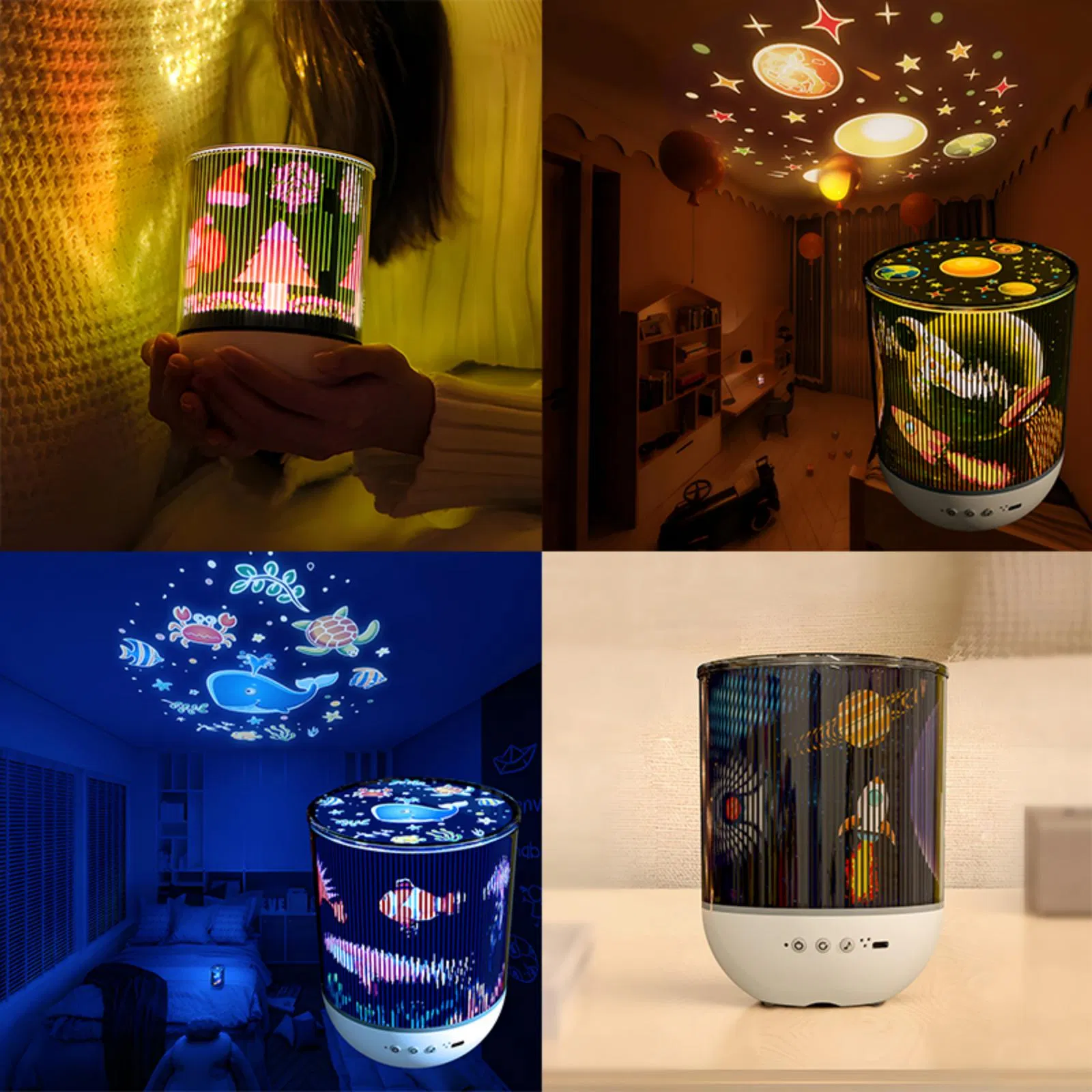 Проектор D11 Dynamic LED для спальни и декора