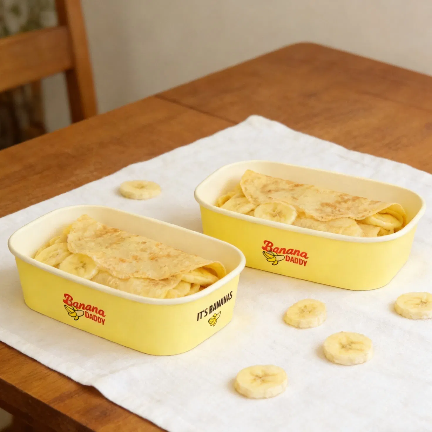 Recyclable Eco-Friendly Disposable Kraft Paper Salad Bowl for Food Packaging