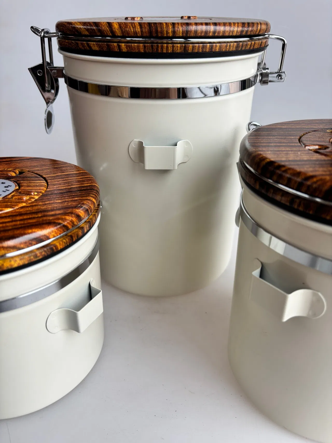 Luxury Stainless Steel Canister for Kitchen Storage or Coffee Bean