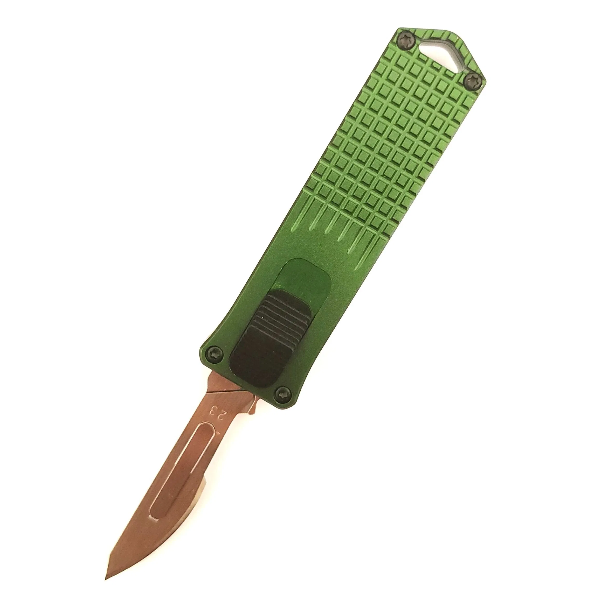 Aluminum Handle CNC Portable EDC Box Cutter Knife Art Knife Multifunctional Otf Utility Knife