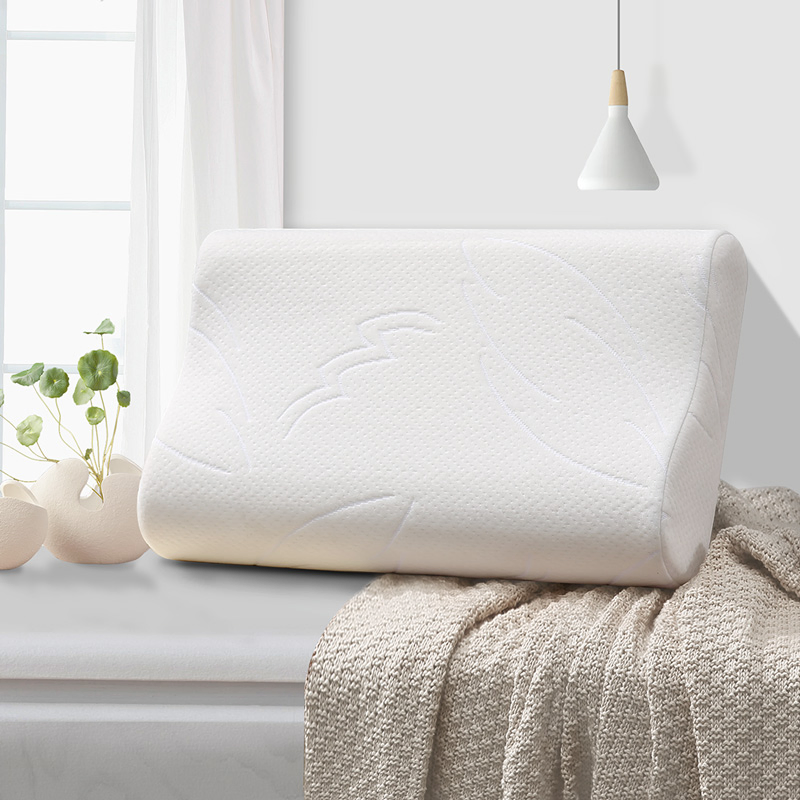 Custom-Made Fabric Cover King Cube Support Neck and Shoulder for Pain Relief Rectangle Bed Pillow Memory Foam Pillow