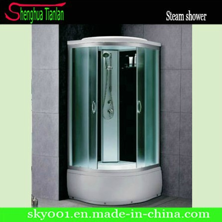 Quadrant High Tray Touch Screen Steam Shower Cabin (TL-8816)