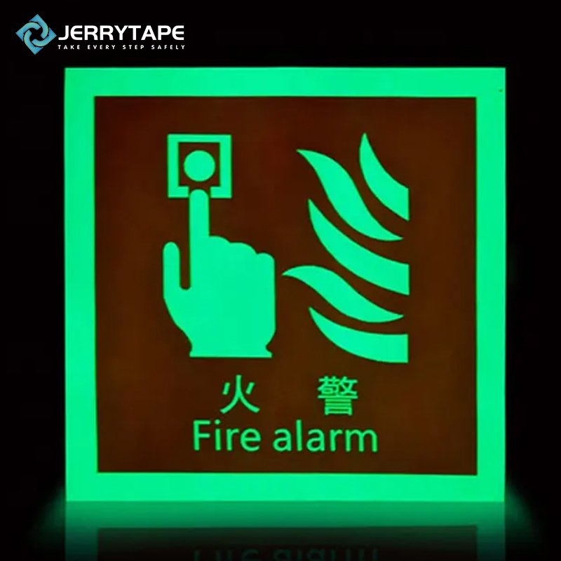 Imo Maritime Luminous Markings, Marine Luminous Stickers, Lifesaving and Firefighting Fluorescent Tags, Light Storage Signs