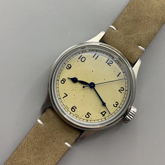 Custom 4897 Movement Leather Strap Sapphire Glass 36mm Diameter Steel Automatic 904L Superclone Aaaaa Watch 1: 1 Clean Factory Copy