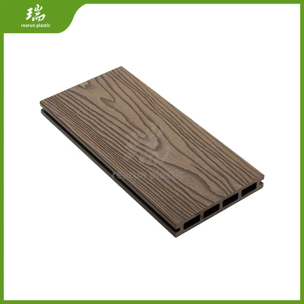 Balcony Terrace Weather-Resistant Lightweight Anti-Fade Easy-Install Plastic Floor Board