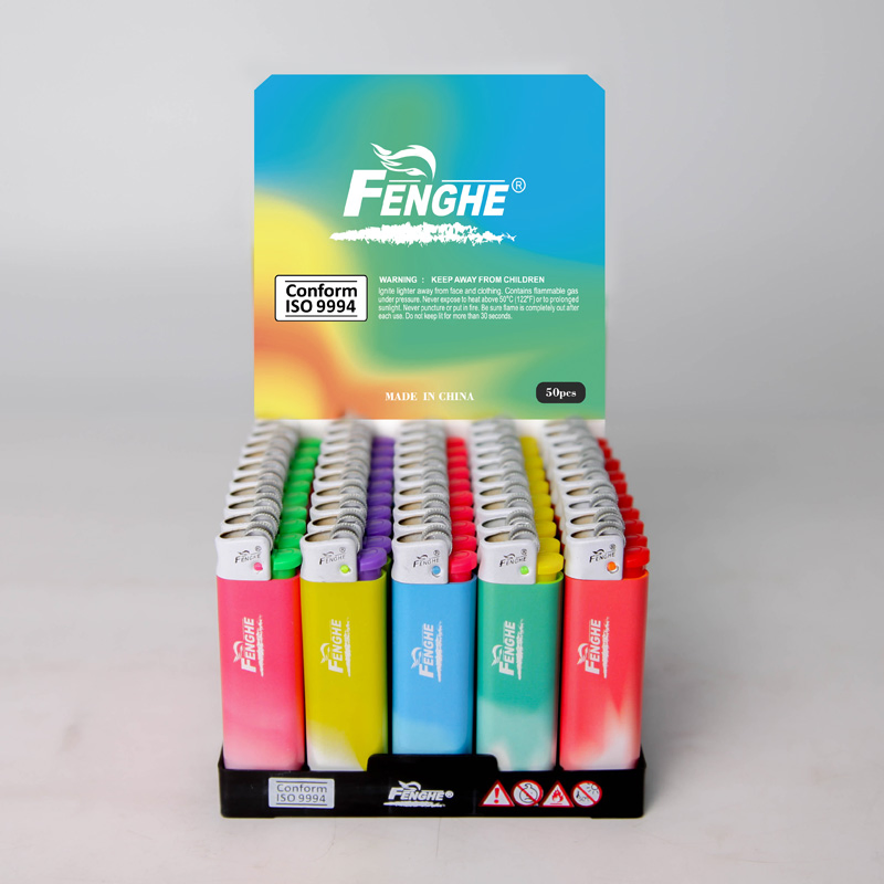 En13869 Child Resistant Custom Design Butane Gas Flint Disposable Plastic Lighter for Cigarette and Promotion Gift