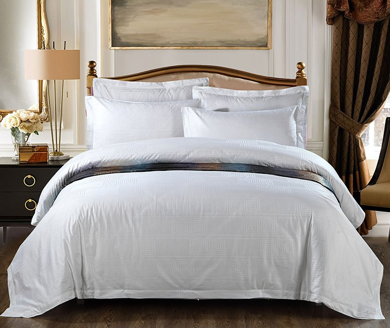 Custom Wholesale Hotel Luxury Designs Comforter Sets Bedding 100% Cotton