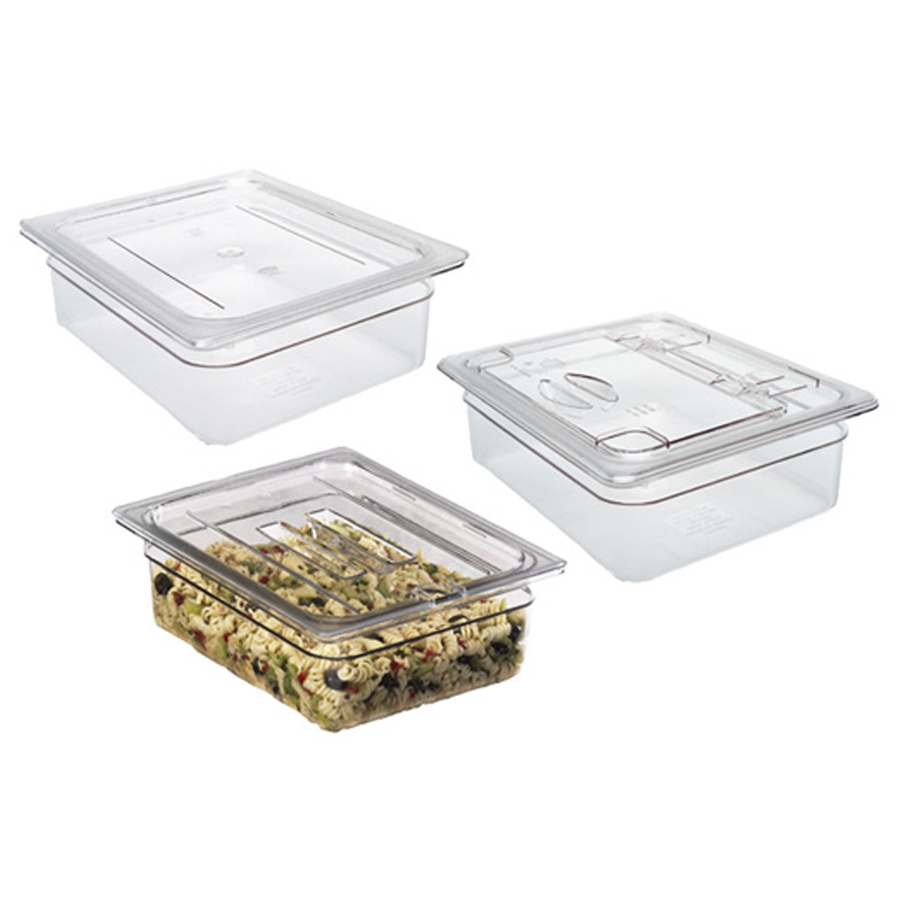 Hot Sale Certificate BPA Free Restaurant Kitchen Transparent Plastic 1/2 Size Dripping Tray