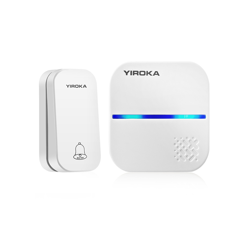 No Battery Required Waterproof Wireless Doorbell Sets Home Outdoor Kinetic Ring Doorbell