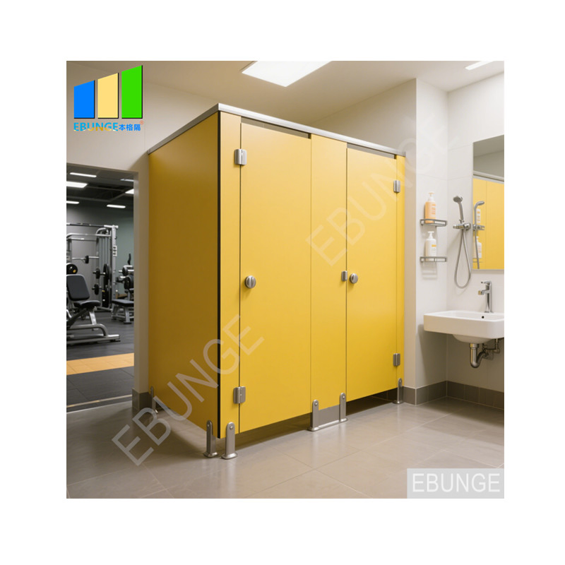 Moisture-Proof HPL Bathroom Cubicle Partitions