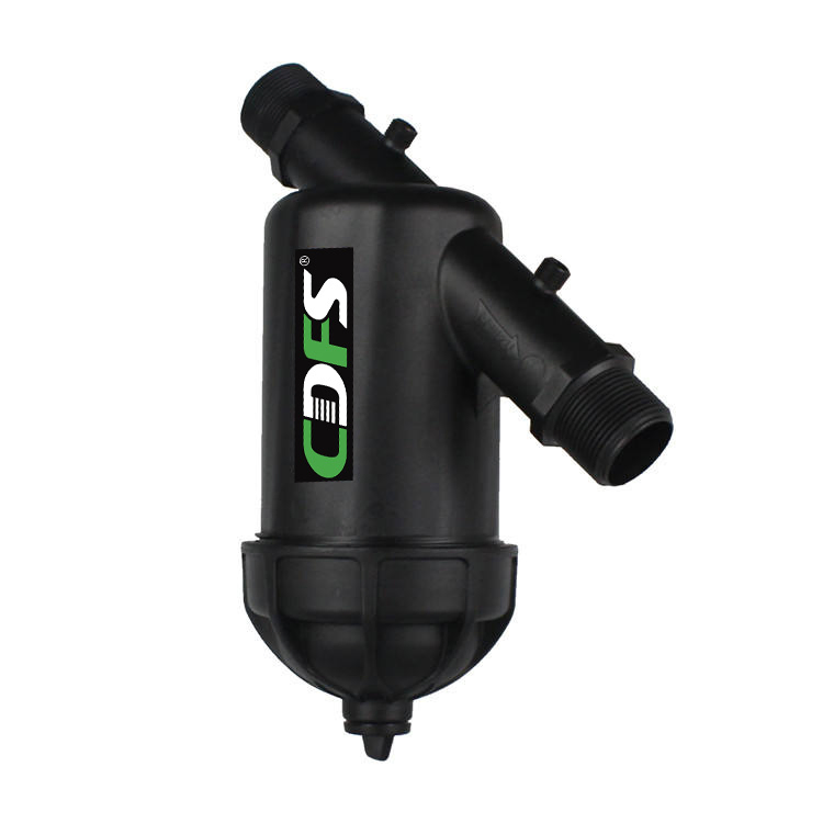 Y Type Irrigation Water Filter 1-1/2" Plastic Cdfs Disc Filter Agriculture for Drip Irrigation System