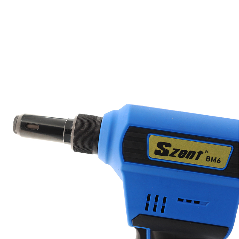 Szent-Bm6 Lithium Battery Rivet Nut Tool Riveter for 1/4" Bom Rivet