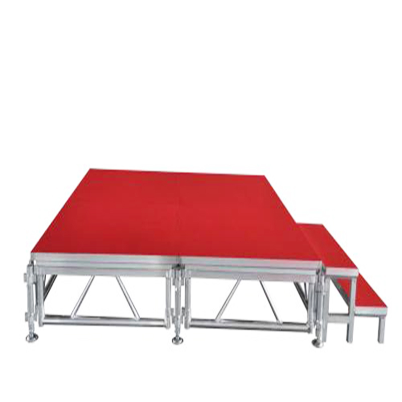 Aluminum Assembly Adjustable Stage Deck