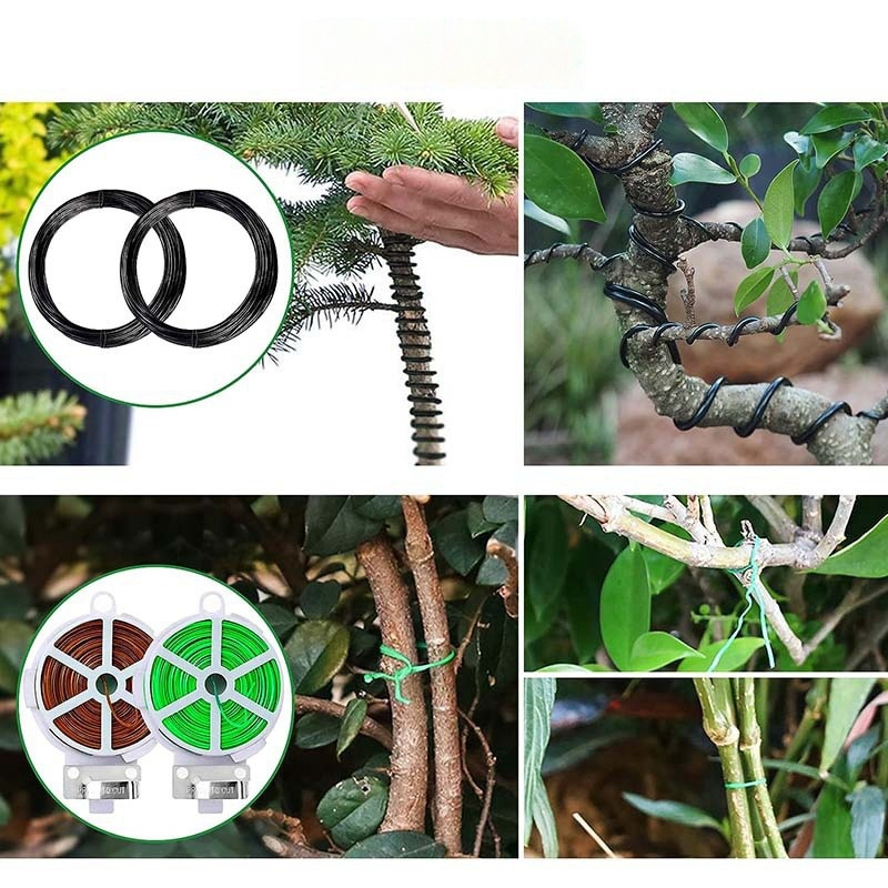 Cross-Border Hot Selling Multifunctional Bonsai Tool Kit Garden Wire Bonsai Aluminum Wire Soil Changing Pad Potting Tool Set
