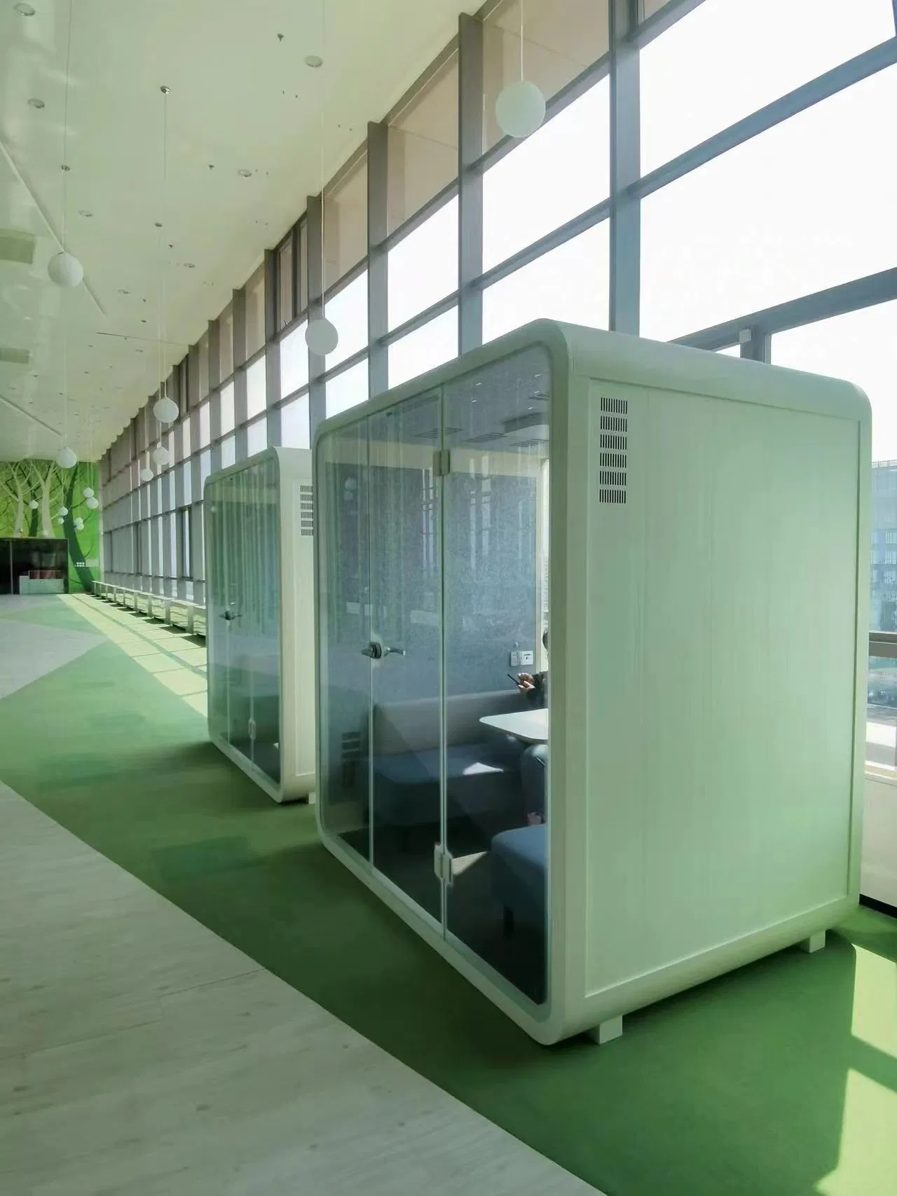 New Design Soundproof Office Phone Booth Acoustic Cabin Office Noise Reduction Phone Booth