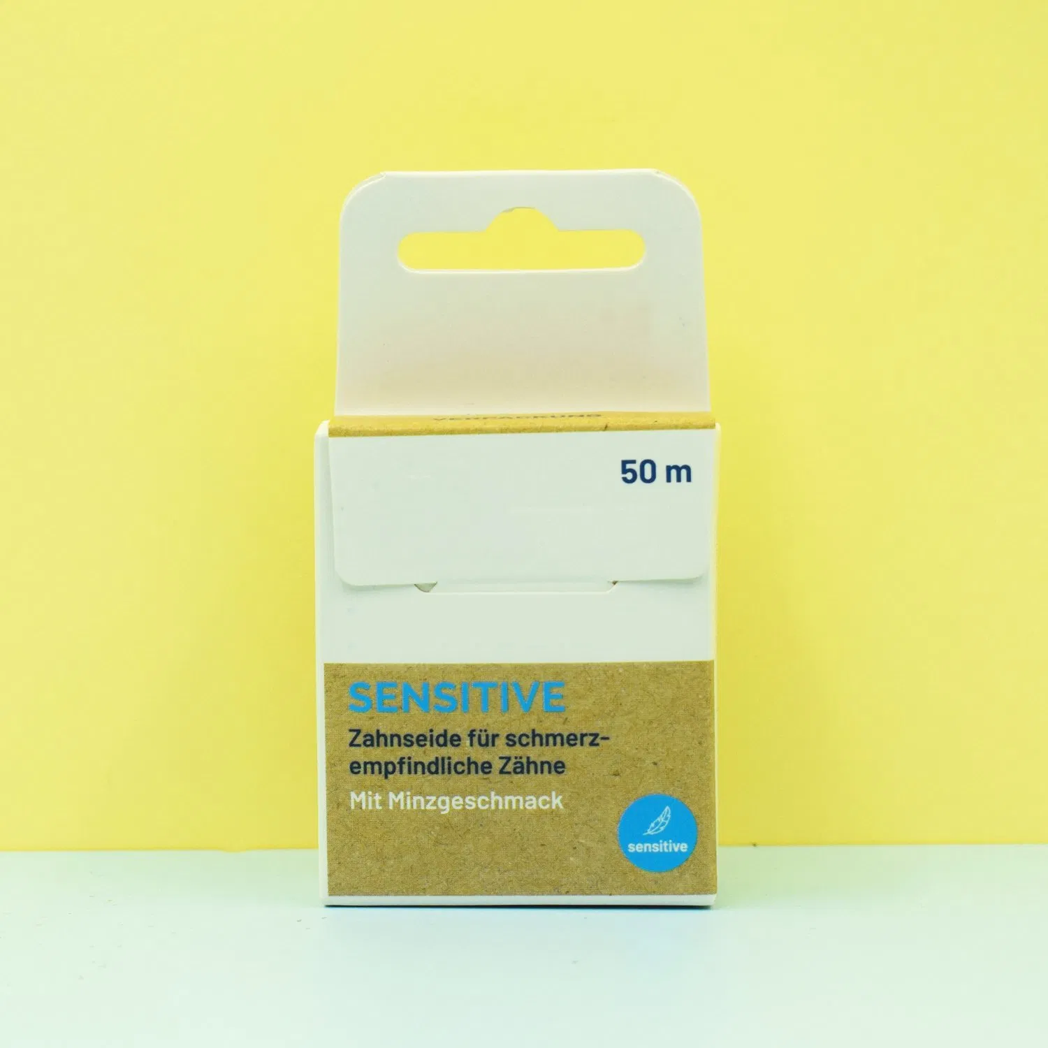 Nylon Floss Mint Flavor Biodegradable No Plastic Waxed Dental Floss