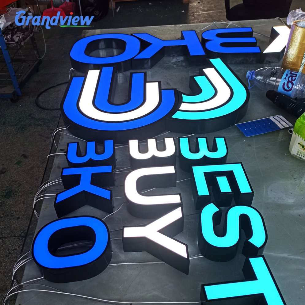Wall Outdoor Business Shop Frontlit Luminous Sign