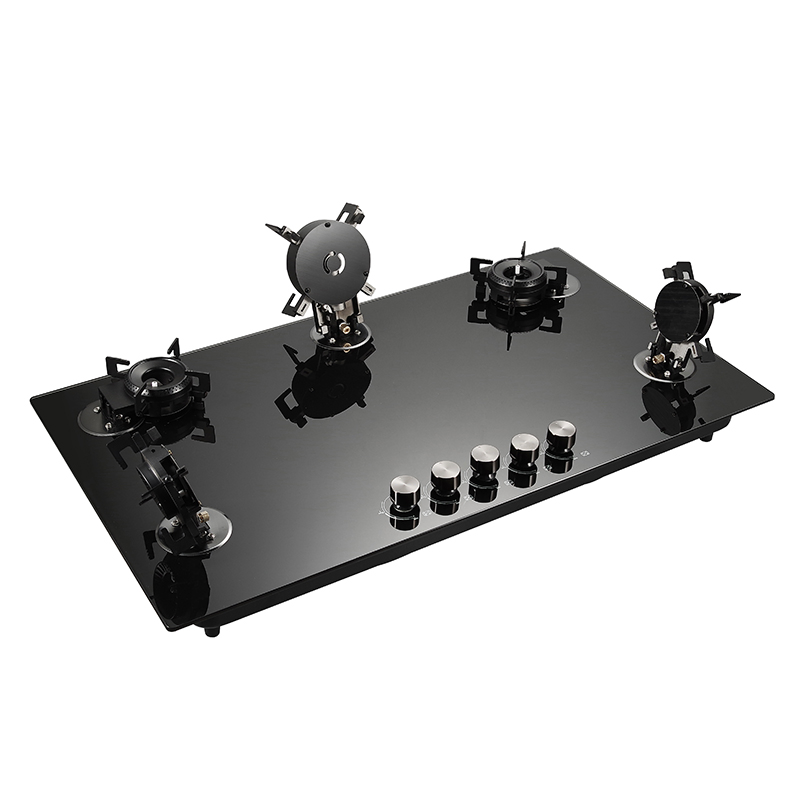 The 5-Burner Stainless Steel Gas Stove for Professional Kitchens with Multi-Certifications and Patent Features