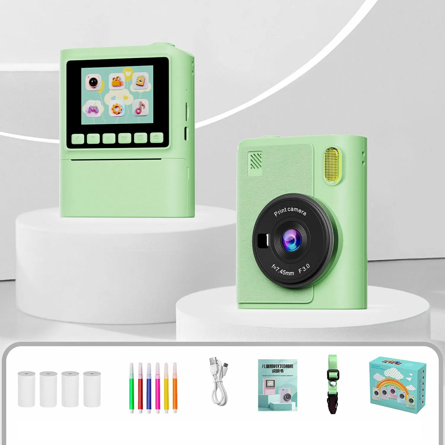 Детская камера Z900 с мгновенной печатью 2.4 дюйма