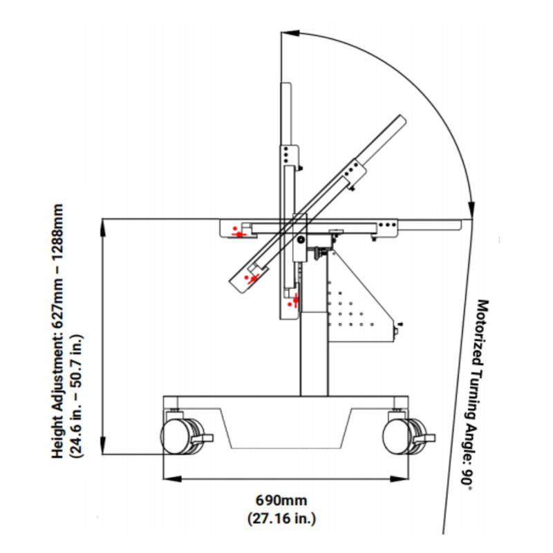 Мобильная стойка для интерактивных панелей и ТВ 55-110 дюймов