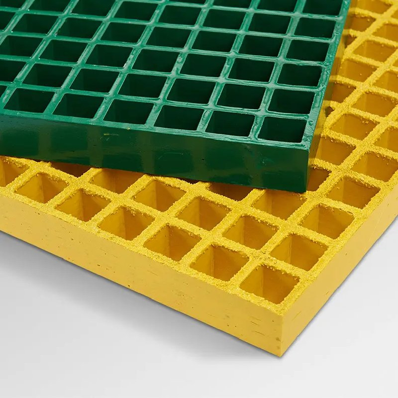 Direct Manufacturer Standard Size Gritted Surface FRP Grating for Walkway