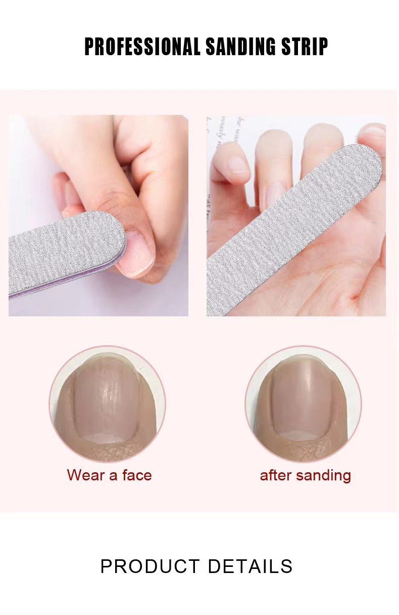 Professional Nail Files Reusable Double Sided Emery Board 100/180