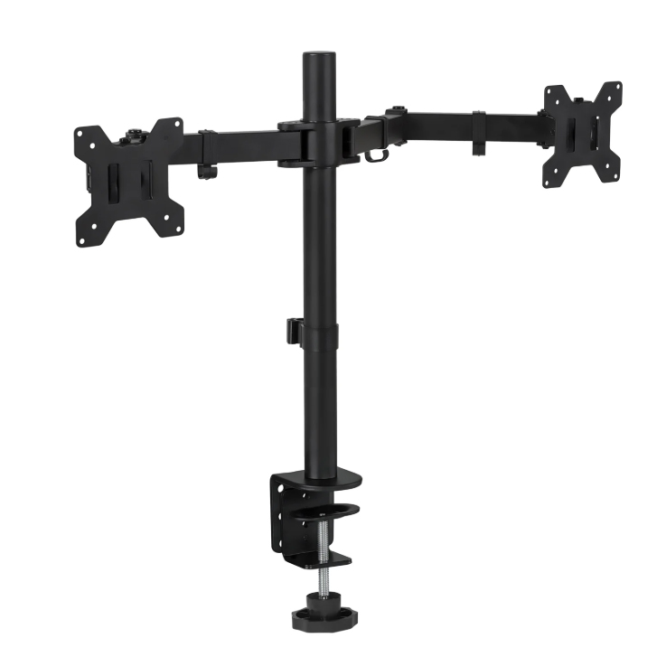 Держатель для двух мониторов на стойке с полным движением