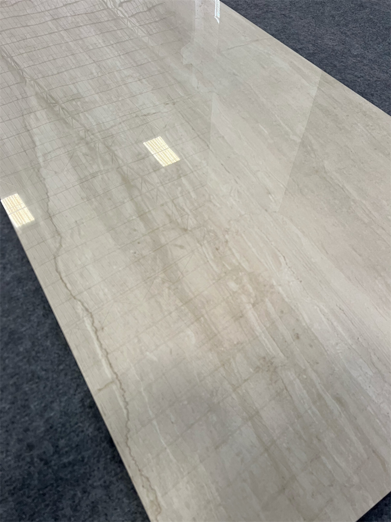 Керамогранитная плитка 600x1200 мм под мрамор для гостиной