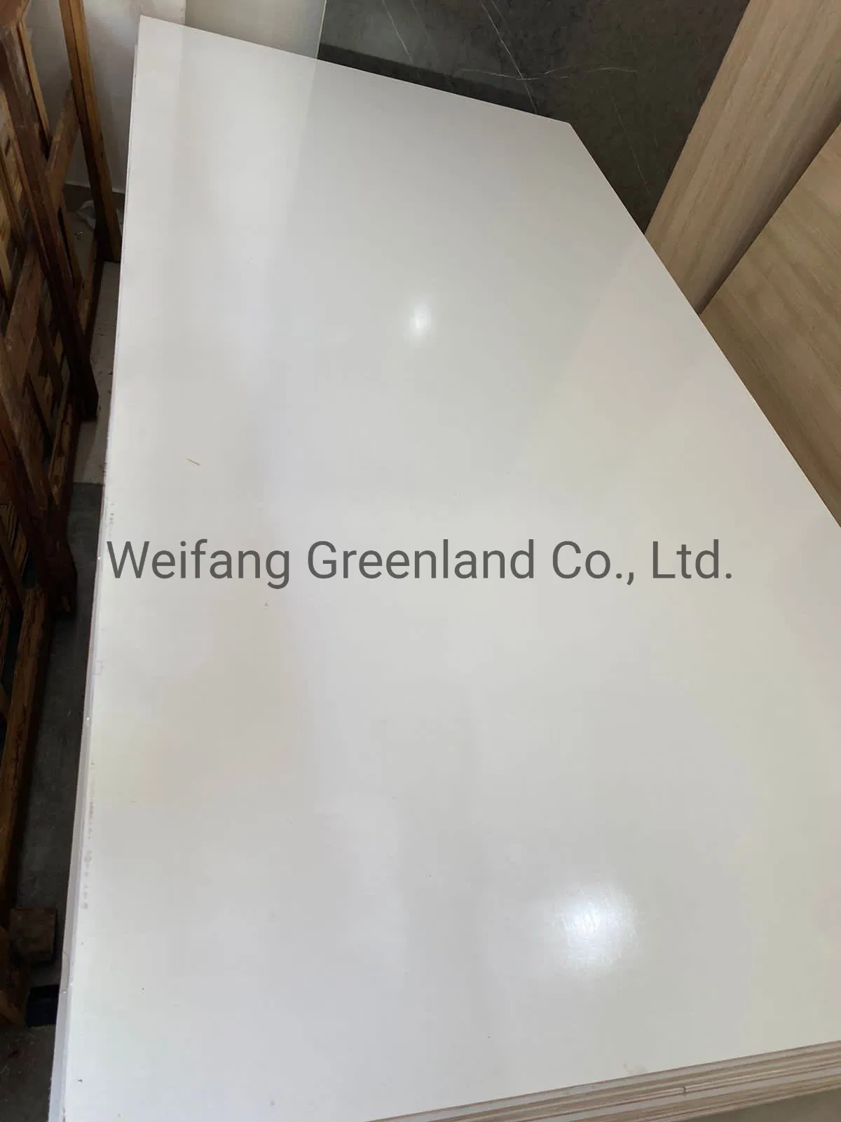 17mm, 18mm White Polyester Finished Block Board