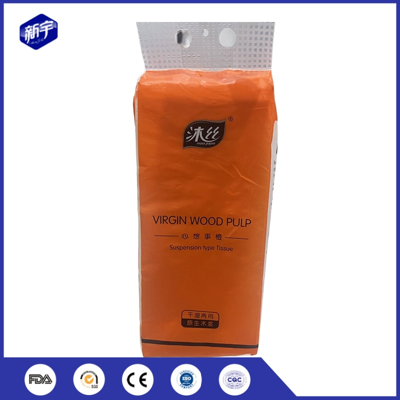 Custom Printed Box Facial Tissue Virgin Pulp Luxury Packaging Elegant Design Tissue Paper