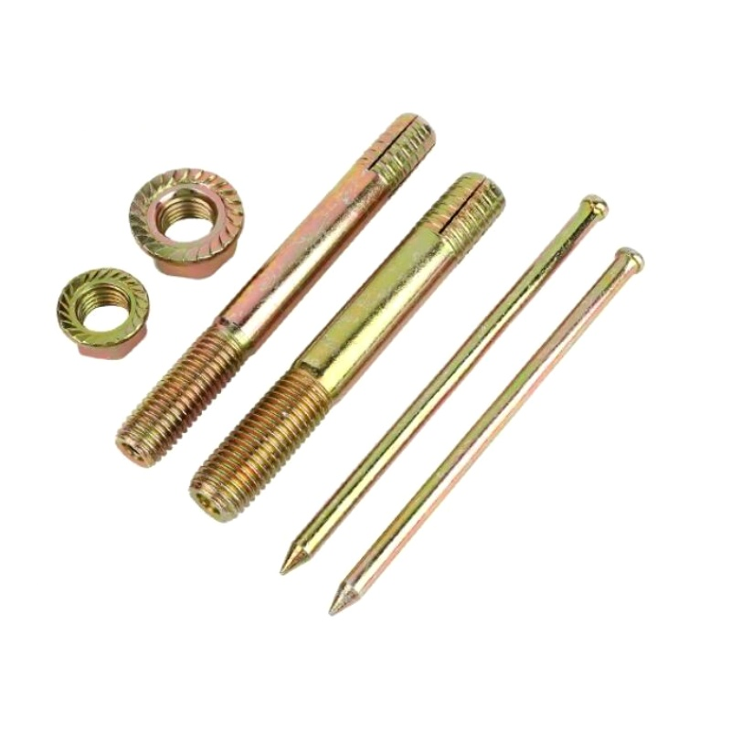 Zinc Alloy Carbon Steel Galvanized Removable Concrete Ceiling Wall Hit Hammer Pin Nails Strike Drive Expansion Anchor