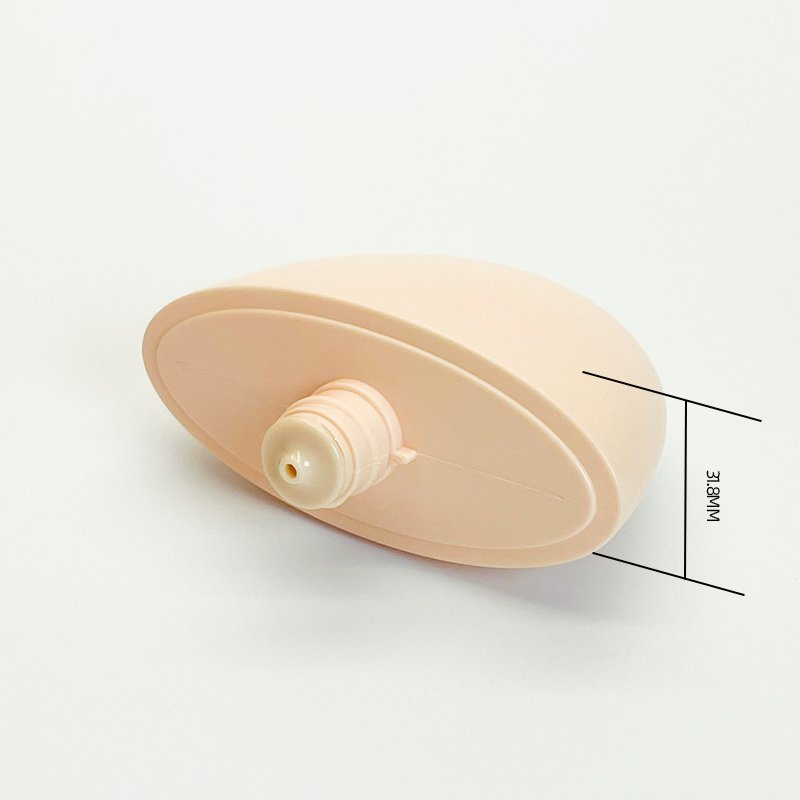 Premium 50ml Squeeze Flat Sunscreen Bottle for Easy Application