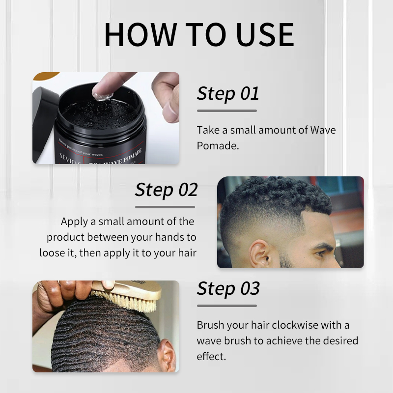OEM 150g Long Lasting Men Hair Wave Styling Pomade Waxes