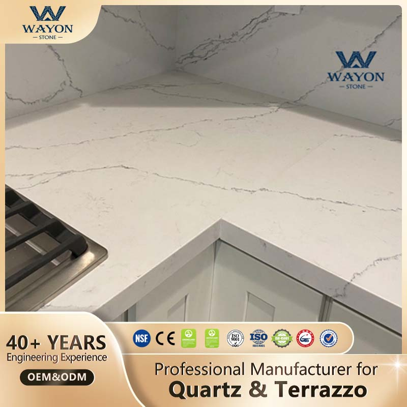 Quartz Stone Manufactory Factory Direct Fabricators Countertops White Quartz Stone Countertops Buyers Kitchen Countertops Stone