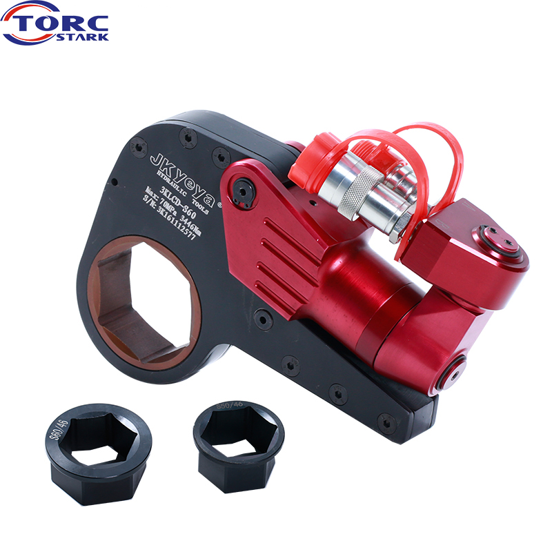 700 bar Hexagonal Cassette Wrenches and Low Clearance Hydraulic Torque Wrench