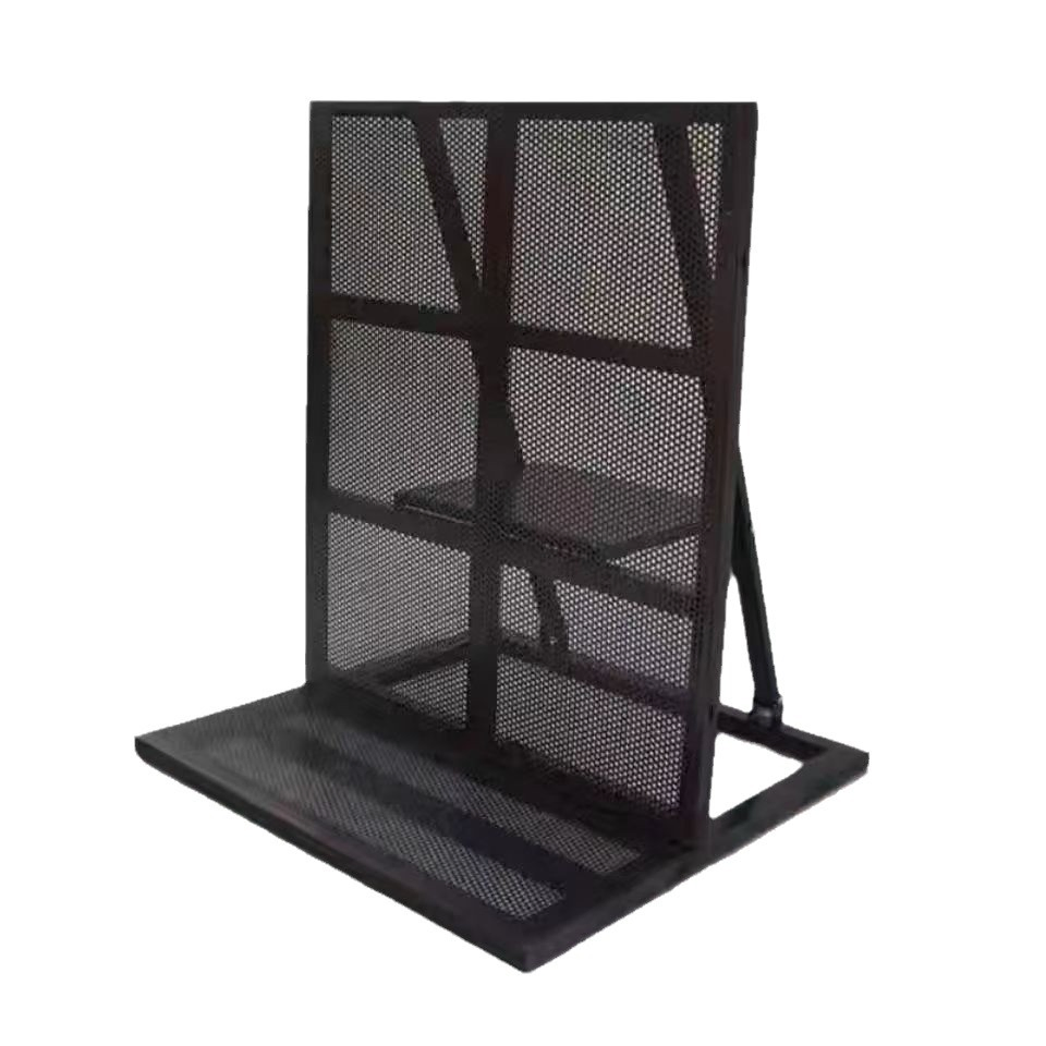 Portable Heavy-Duty Steel Concert Barrier for Crowd Control