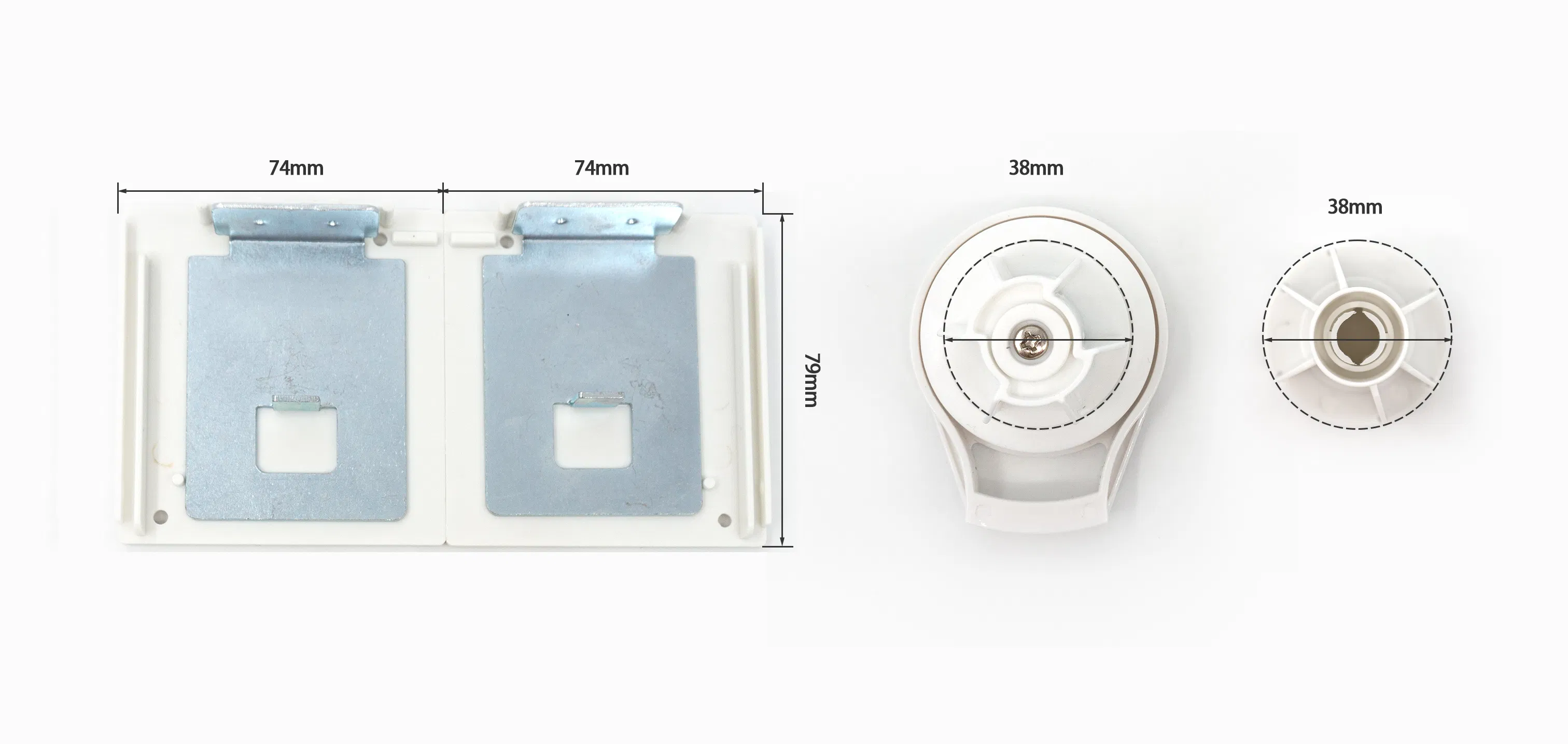Roller Shutter Profile Decorative Door Window Sheet Aluminium Supplier Manufacture Cutting Punching Holes Paint Anodized Cover
