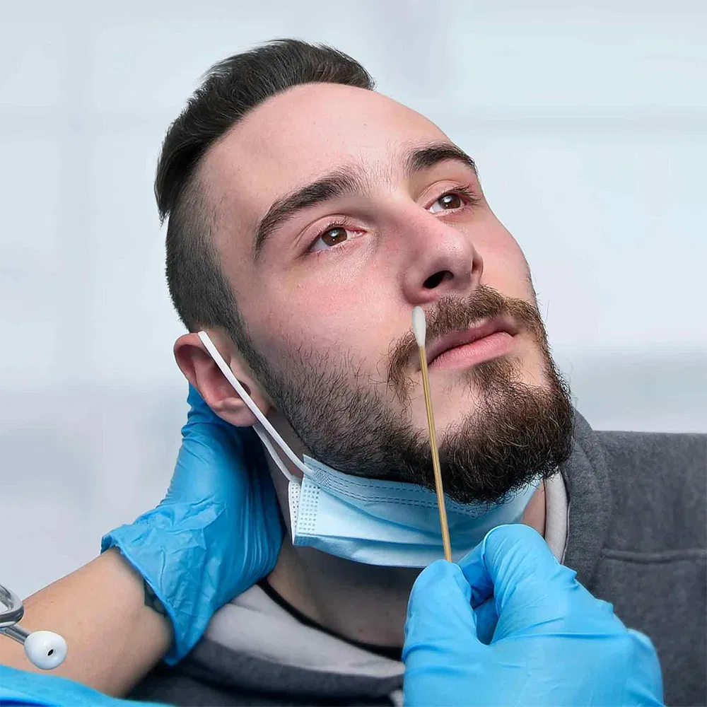 Wooden Cotton Bud Factory Wholesale Eco- Friendly Ear Cleaning Cotton Buds Bamboo Stick Swab