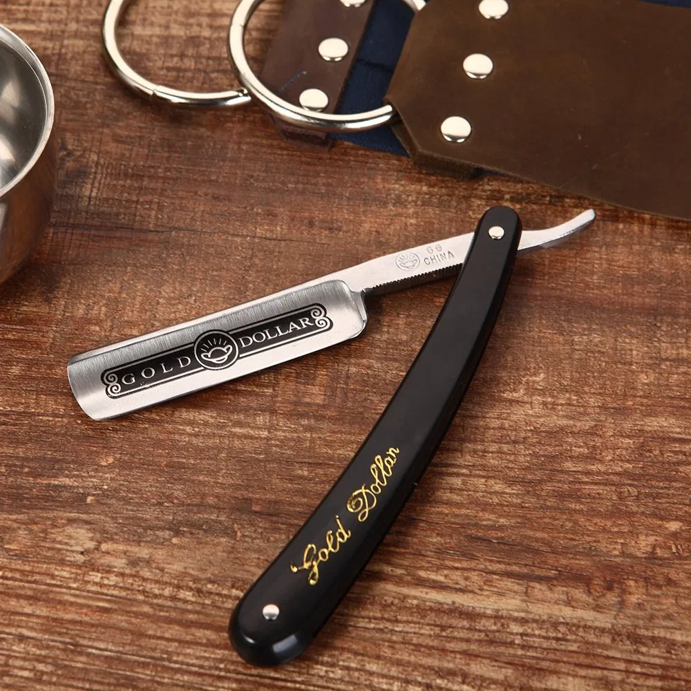 OEM Folding Stainless Steel Face Shaver Straight Razor Knife