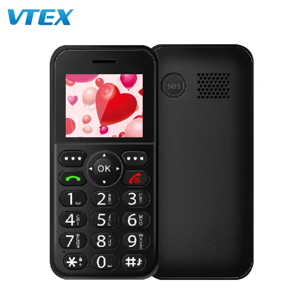 Сотовый телефон для пожилых с SOS-кнопкой, большими кнопками