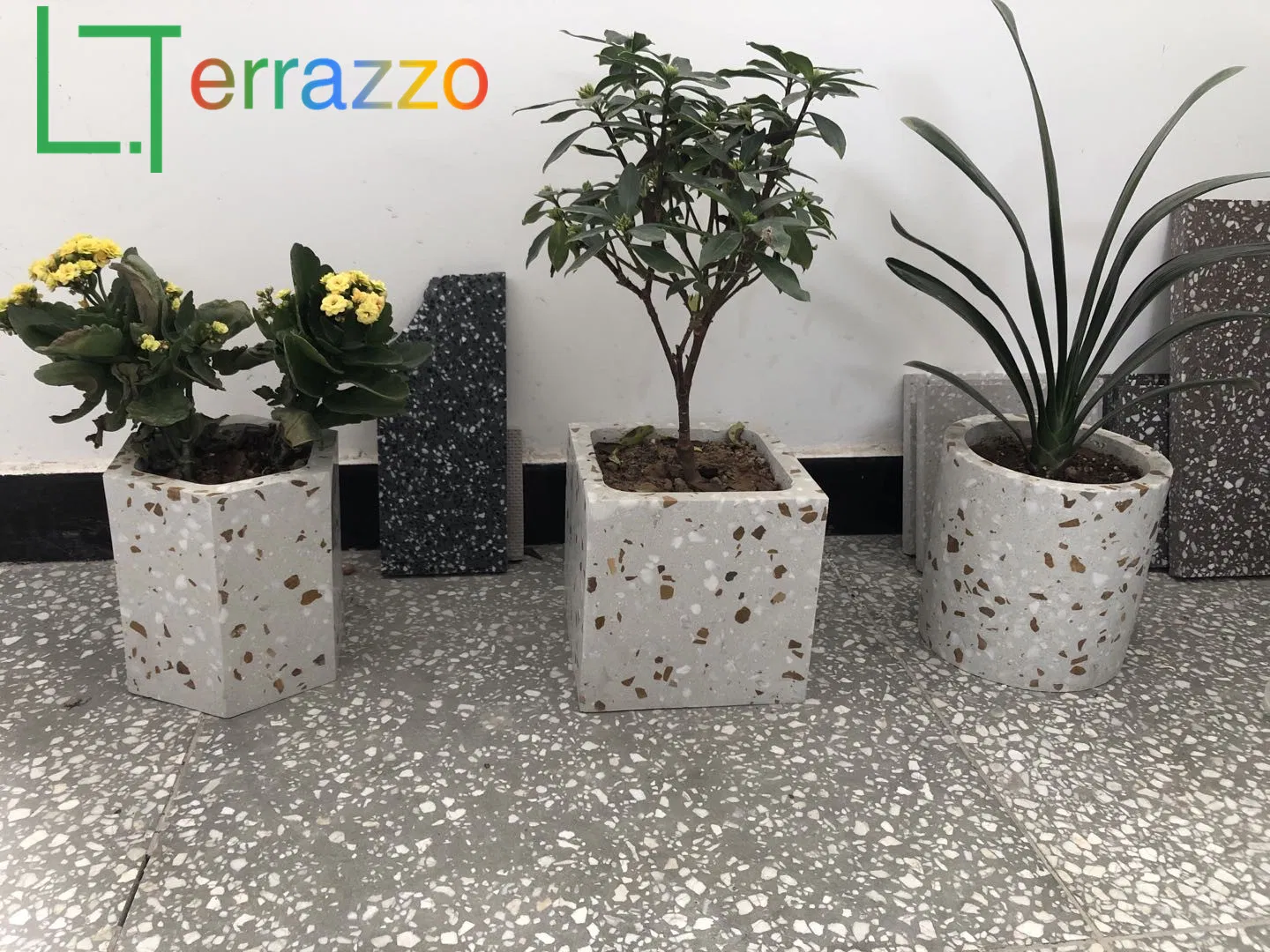 Economic and Environmental Building Materials Large Decorative Wallboard Terrazzo Brick