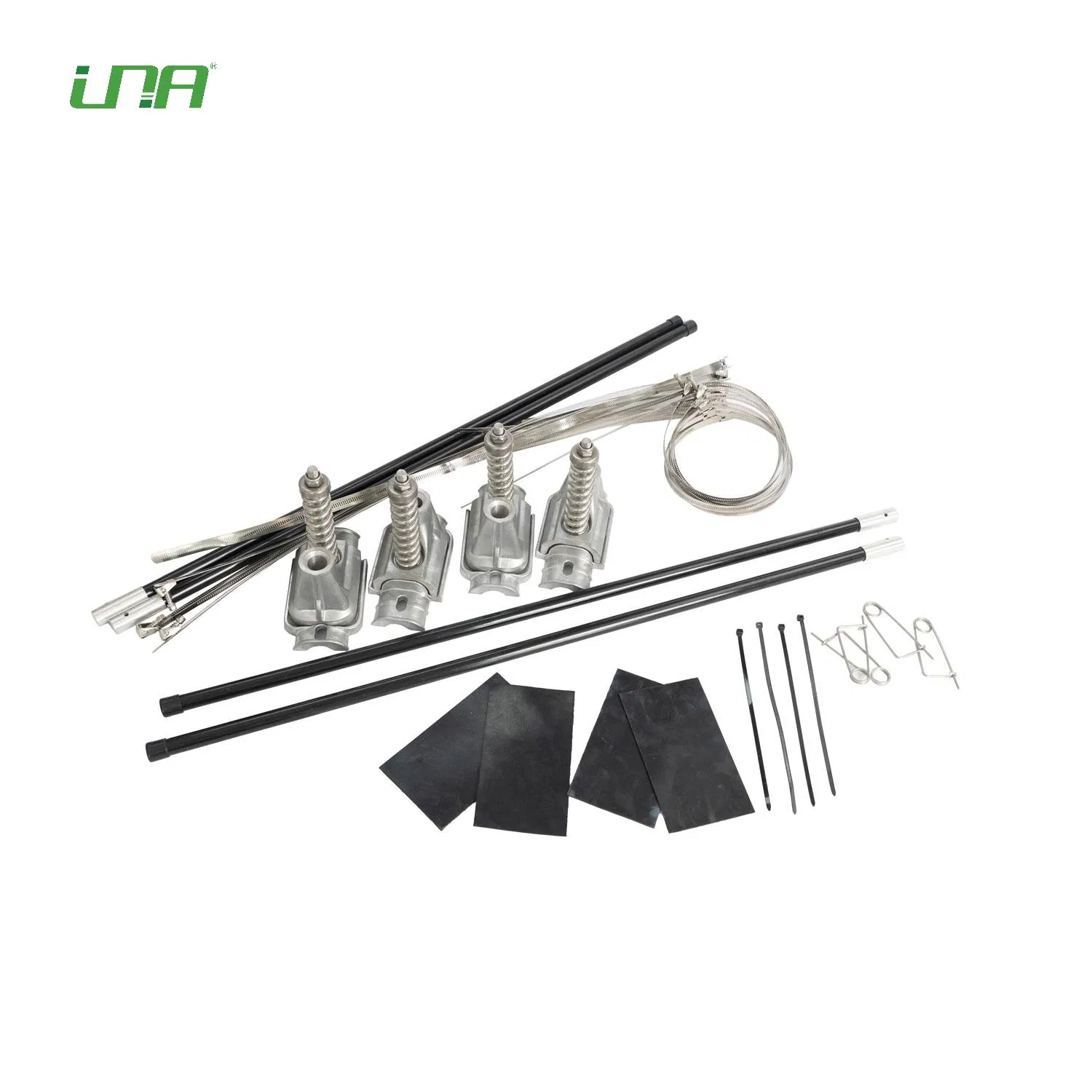 Road Aluminium Light Pole Advertising Banner Bracket Hardware