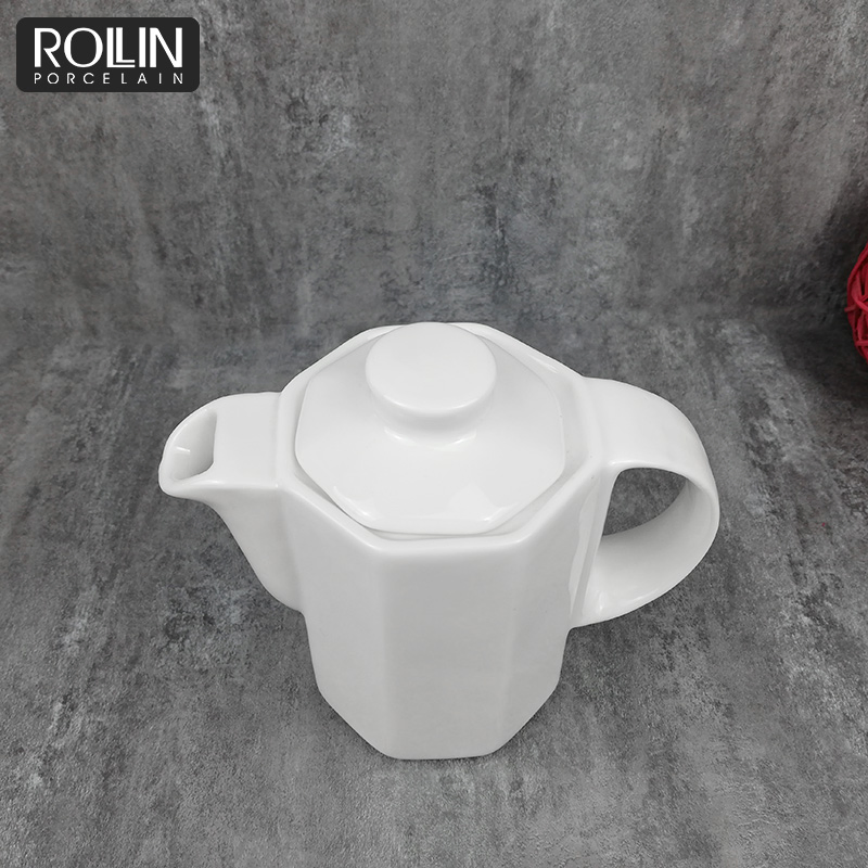 Small Size Octagonal Coffee Pot with Handle