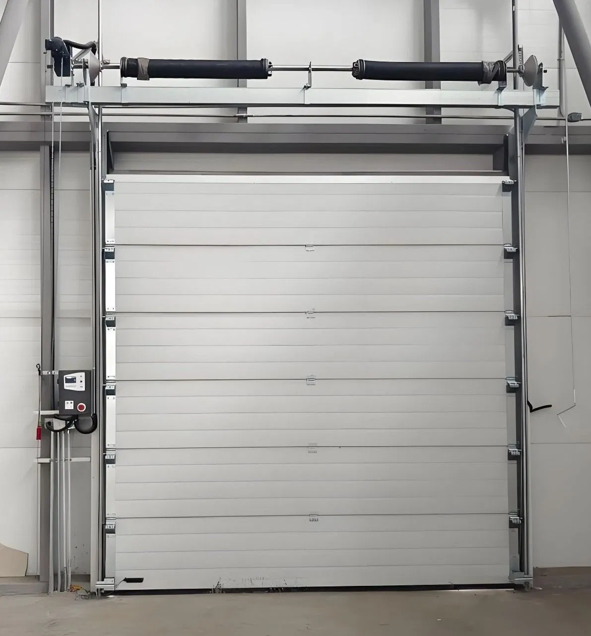 Advanced Smart Anti-Pinch Sectional Doors for Industrial Safety