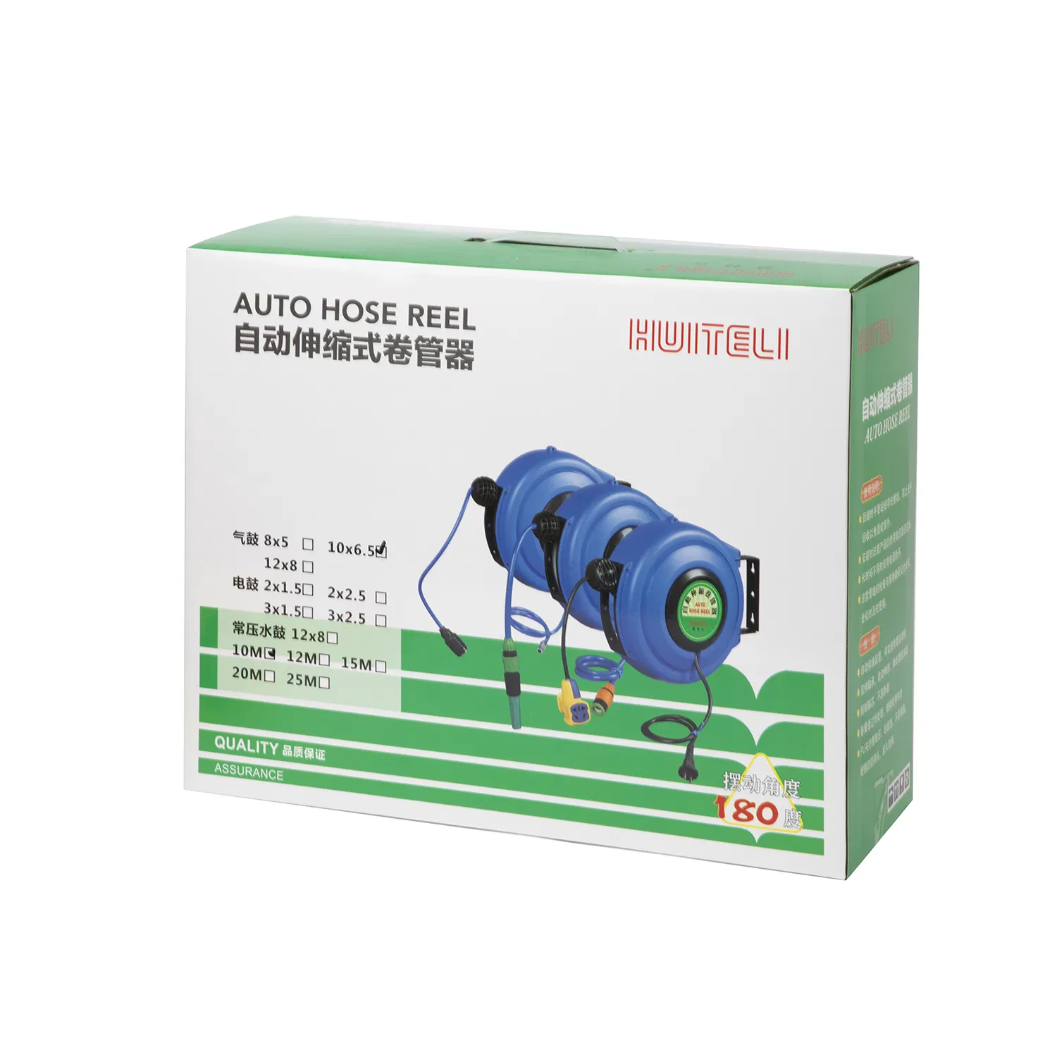 Пневматический шланг в катушке High Quality Roll-up, 10-25м