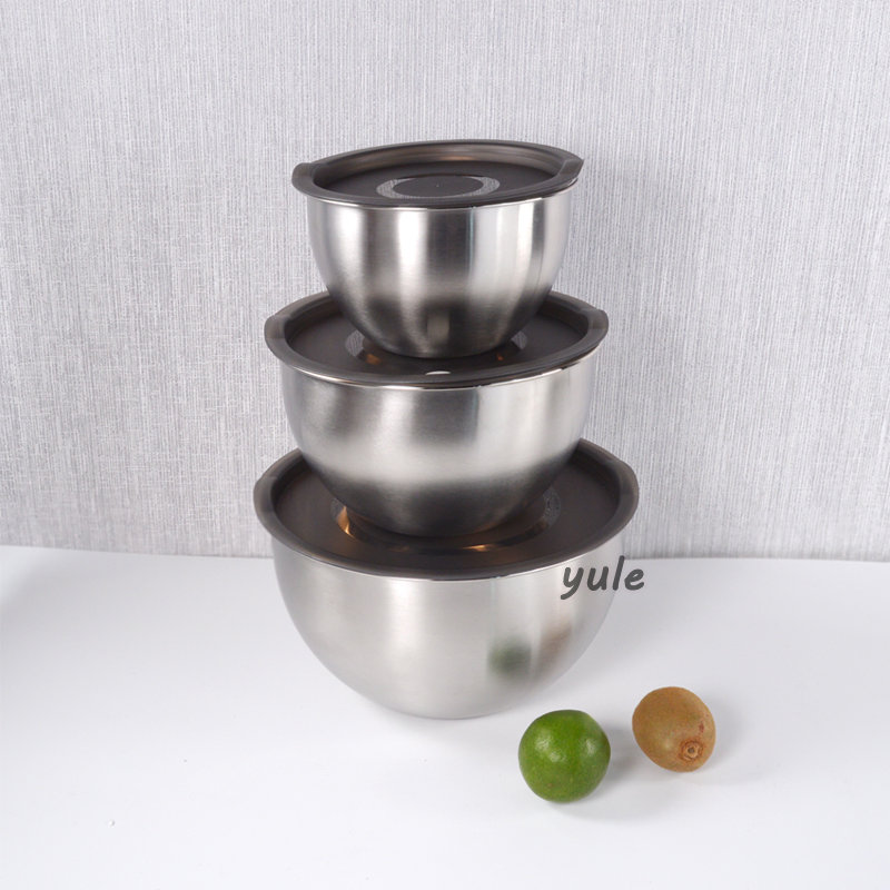 Hot Sale Factory Wholesale 0.5mm Height Quality Salad Mixing Bowl Stinless Steel Mixing Bowl