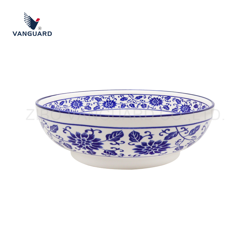 Chinese Style Soup Bowl Mixing Bowl Custom Large Ceramic Bowl